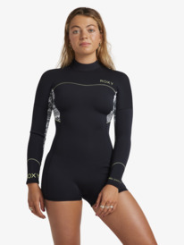 0 2mm Swell Series - Traje de Surf de Primavera con Manga Larga para Mujer Blanco ERJW403054 Roxy