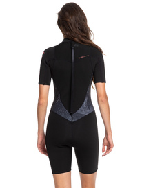 5 2/2mm Syncro Series - Springsuit à manches courtes avec zip dans le dos pour Femme Multi ERJW503007 Roxy