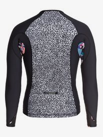 6 1mm POP Surf - Long Sleeve Front Zip Wetsuit Top for Women Multi ERJW803018 Roxy