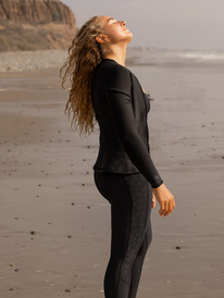 1 1.0 SWELL SERIES JKT ZIP QLOCK Negro ERJW803030 Roxy