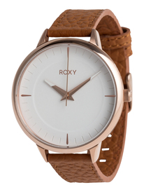 0 Avenue Leather - Reloj Analógico para Mujer Naranja ERJWA03012 Roxy
