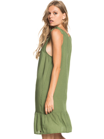 1 Lazy Holy - Strappy Dress for Women Green ERJWD03526 Roxy