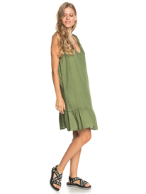 3 Lazy Holy - Strappy Dress for Women Green ERJWD03526 Roxy