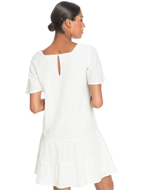 7 Pale Sun Rose - Robe manches courtes pour Femme  ERJWD03532 Roxy