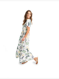 8 Paradise Song - Short Sleeve Mini Dress for Women  ERJWD03545 Roxy