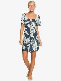 3 All Eyes On Love - Robe manches courtes pour Femme  ERJWD03576 Roxy