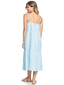 6 Waiting Line 2022 - Vestido de Longitud Media para Mujer Azul ERJWD03610 Roxy