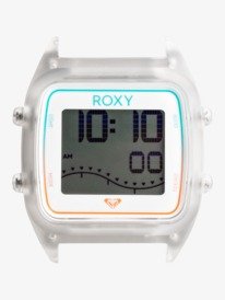 0 Ally Tide Case - Montre digitale avec indicateur de mar&eacute;es pour Femme Blanc ERJWD03615 Roxy
