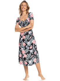 4 Canyon Moon - Kurzärmliges Midikleid für Frauen  ERJWD03640 Roxy
