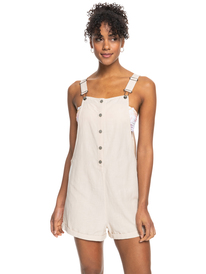 0 Back To Goodbye - Salopette da Donna Beige ERJWD03647 Roxy