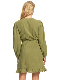 4 Bright And Shine - Long Sleeve Dress for Women  ERJWD03702 Roxy