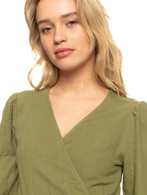 2 Bright And Shine - Long Sleeve Dress for Women  ERJWD03702 Roxy