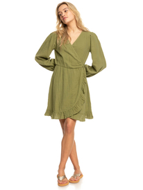 3 Bright And Shine - Long Sleeve Dress for Women  ERJWD03702 Roxy