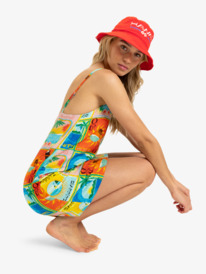 3 Atlas Playa Blanca - Vestido Mini para Mujer Azul ERJWD03860 Roxy
