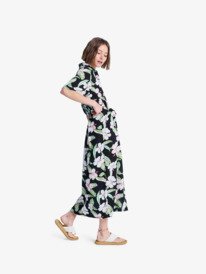 1 Island Escape - Midi Dress for Women Black ERJWD03865 Roxy