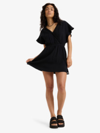 3 Bright Mornings - Vestido Mini para Mujer Negro ERJWD03900 Roxy