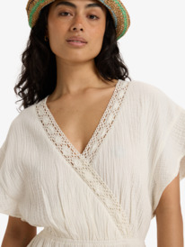 2 Bright Mornings - Vestido Mini para Mujer Blanco ERJWD03900 Roxy