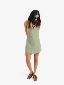 1 Santorini - Slip Dress for Women Green ERJWD03933 Roxy