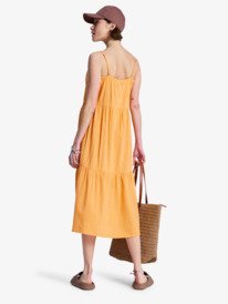 4 Down The Line - Tent Dress for Women Orange ERJWD03961 Roxy