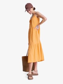 1 Down The Line - Tent Dress for Women Orange ERJWD03961 Roxy