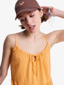 2 Down The Line - Tent Dress for Women Orange ERJWD03961 Roxy