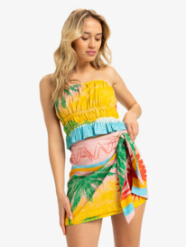 1 Atlas Summer Cocktail - Minifalda para Mujer Blanco ERJWK03181 Roxy