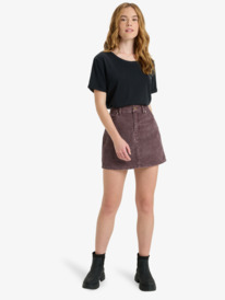 4 Rainfall - Mini-Cordrock für Frauen Rot ERJWK03187 Roxy