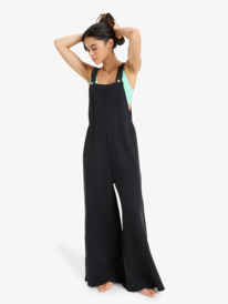 3 Easy Isle - Mono con pernera ancha para Mujer Negro ERJWO03020 Roxy