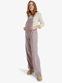 1 Trailblazer Overall - Cotton Corduroy Dungarees for Women Purple ERJWO03022 Roxy