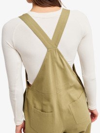 6 Trail Blazer Twill - Twill Dungarees for Women Green ERJWO03027 Roxy