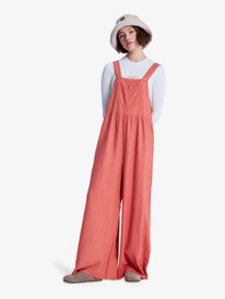 0 Easy Isle - Combinaison évasée à la jambe pour Femme Rose ERJWO03028 Roxy