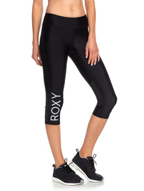 1 Brave For You - Legging Técnico Capri para Mujer Negro ERJWP03024 Roxy