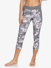 1 Take Me To The Beach - Legging de sport corsaire UPF 50 pour Femme Gris ERJWP03029 Roxy