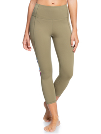 0 Runway Circle - Technical Capri Leggings for Women  ERJWP03036 Roxy