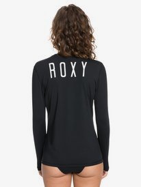 3 Enjoy Waves - Langärmliges Surf-T-Shirt mit UPF 50 für Frauen Schwarz ERJWR03368 Roxy
