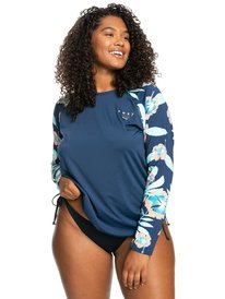 5 Fashion - Long Sleeve UPF 50 Rash Vest for Women  ERJWR03507 Roxy