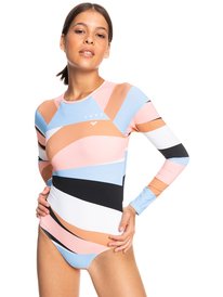 3 Paradiso Passport - Long Sleeve Rash Guard for Women  ERJWR03521 Roxy