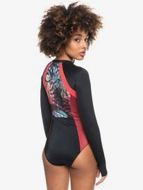 4 Roxy Active - Long Sleeve Rash Guard for Women  ERJWR03525 Roxy
