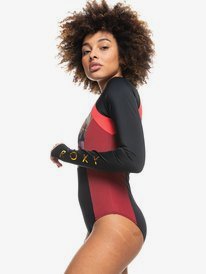 1 Roxy Active - Long Sleeve Rash Guard for Women  ERJWR03525 Roxy