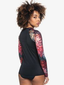 3 Roxy Active - Long Sleeve UPF 50 Rash Vest for Women  ERJWR03527 Roxy