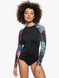 0 Roxy Active - Long Sleeve UPF 50 Rash Vest for Women  ERJWR03527 Roxy