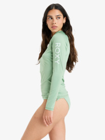 1 Whole Hearted - Long Sleeve Rash Vest for Women Green ERJWR03547 Roxy