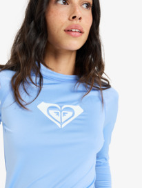 5 Whole Hearted - Langärmliger Rashguard mit UPF 50 für Frauen Violett ERJWR03547 Roxy