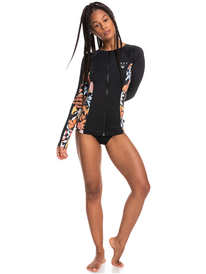 6 Beach Classics - Lycra de manga larga UPF 50 para Mujer  ERJWR03559 Roxy