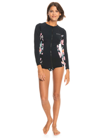 8 Zip Through - Lycra manches longues UPF 50 pour Femme  ERJWR03585 Roxy