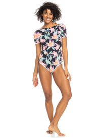 Maeau Costume Da Bagno Due Pezzi Da Donna Con Maniche Lunghe – Rash Guard Con Protezione Solare, Top Imbottito, Stampato, Taglie S-XXL