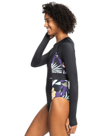 1 ROXY Active - Long Sleeve One-Piece Rashguard for Women  ERJWR03594 Roxy