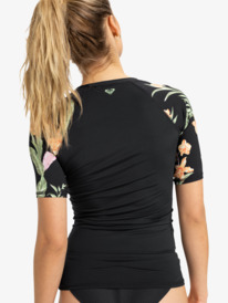 3 Lycra - Surf-T-Shirt für Frauen Schwarz ERJWR03827 Roxy