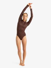 2 Roxy Pro - Long Sleeves Swimsuit for Women Brown ERJWR03841 Roxy