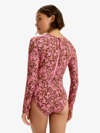 3 Kerlina - Maillot de bain une pièce à manches longues pour Femme Marron ERJWR03874 Roxy